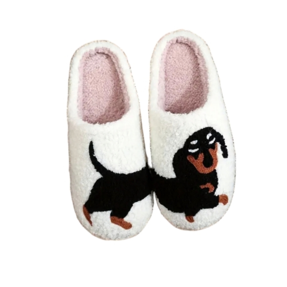 Dashuand Slippers, Cute House Slippers, Winter Soft‎ Plush Memory Foam Non-Slip